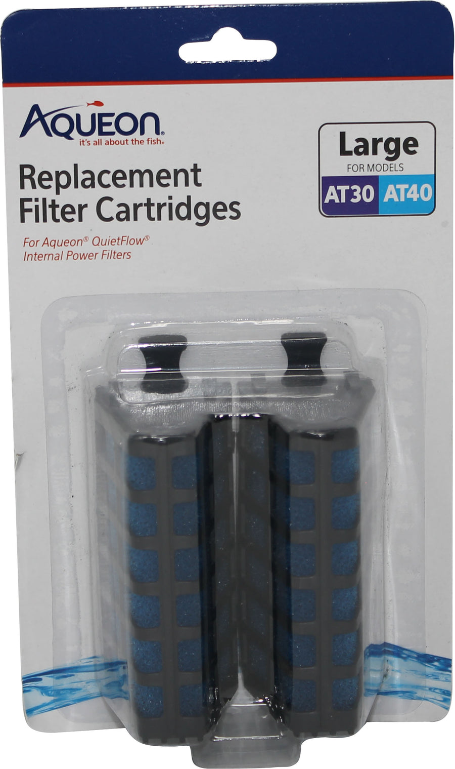 Aqueon Quietflow Internal Filter Cartridge, lg-2 pk - Filter Inserts
