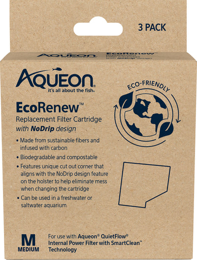 Aqueon Ecorenew Filter Cartridges, md-3 pk - Filter Inserts