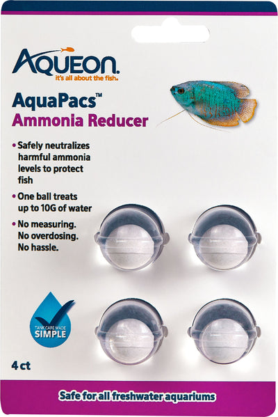 Aqueon Aquapacs Ammonia Reducer, 4 pk - Conditioners
