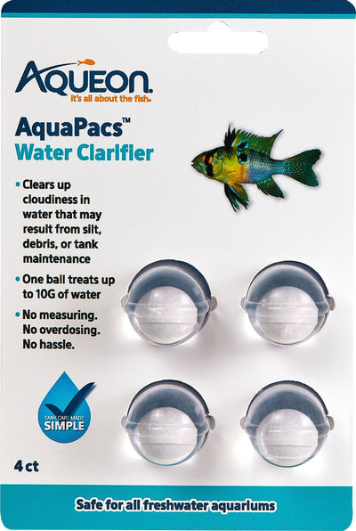 Aqueon Aquapacs Water Clarifier, 4 pk - Conditioners