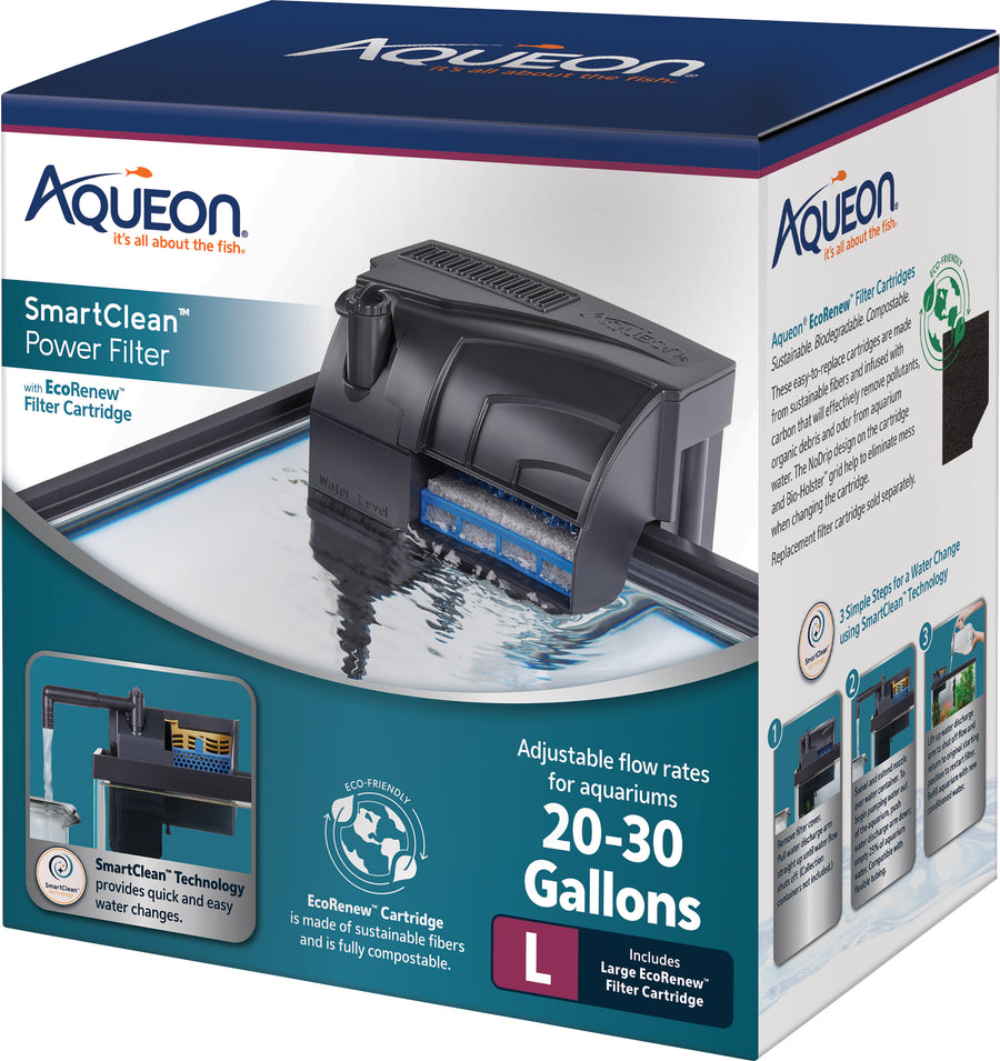 Aqueon Smartclean Power Filter, 20-30 gal - External Filters