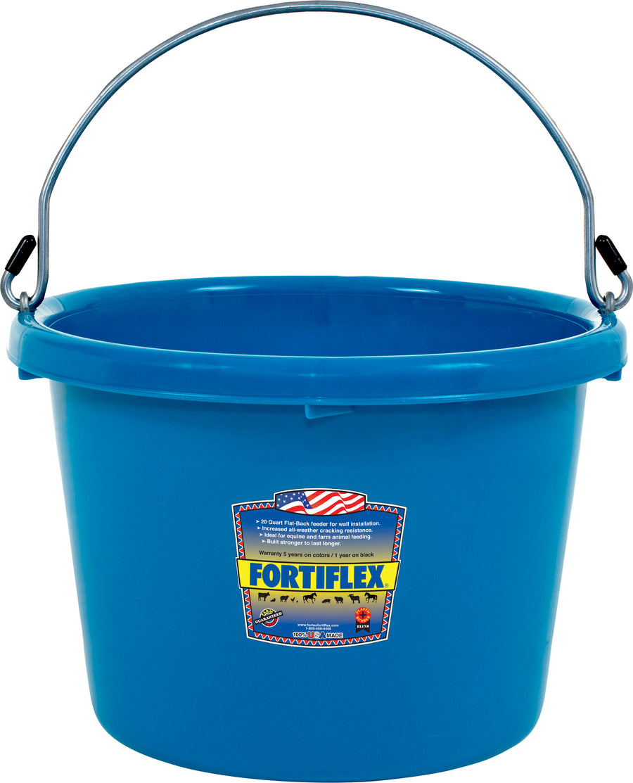 Fortiflex Utility Pail, Teal, 8 qt - Bucket General