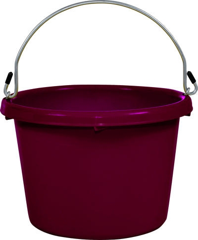 Fortiflex Utility Pail, Burgundy, 8 qt - Bucket General