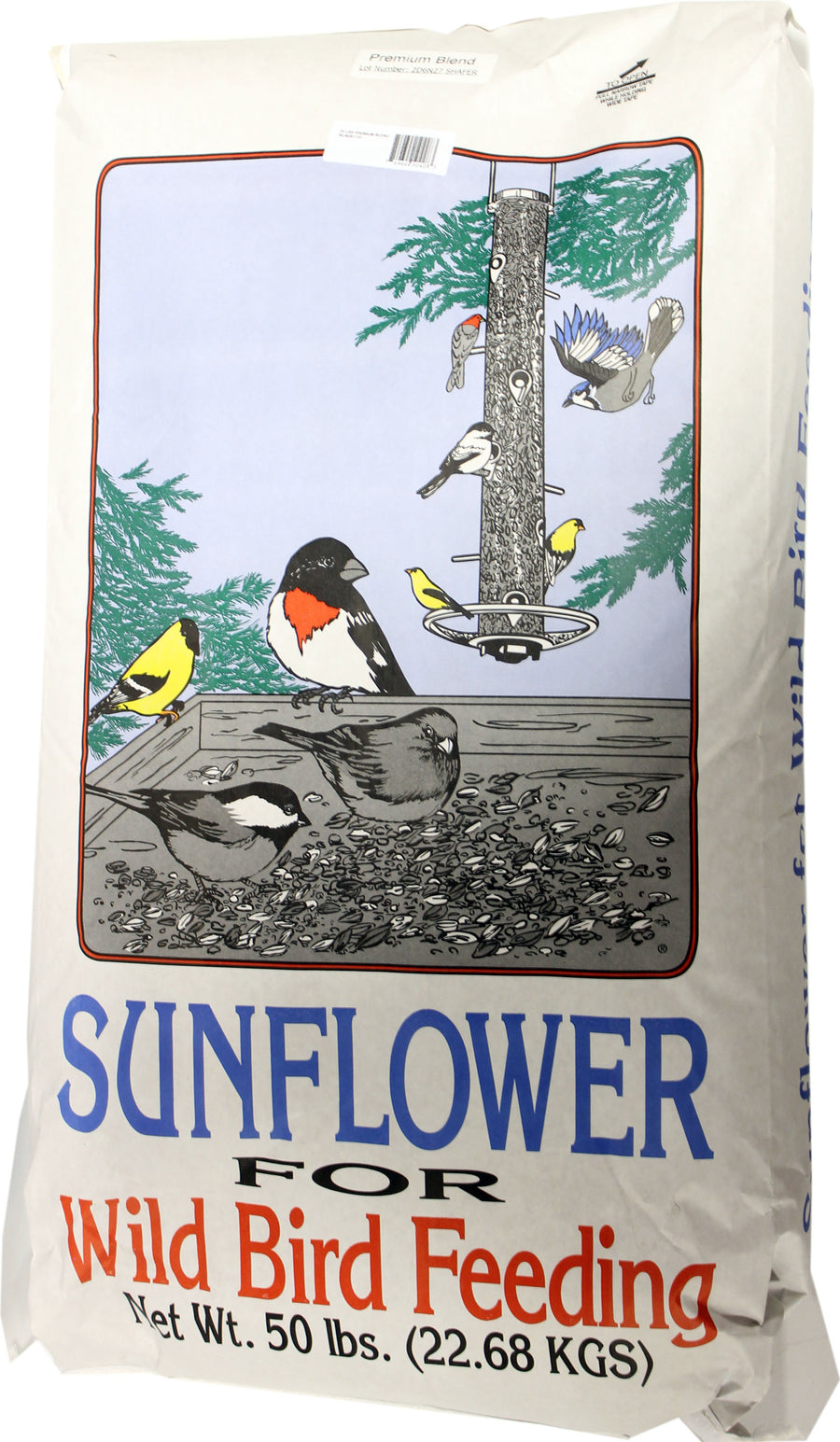 Shafer Generic Premium Sunflower Blend, 50 lb - Sunflower Hearts/Chips
