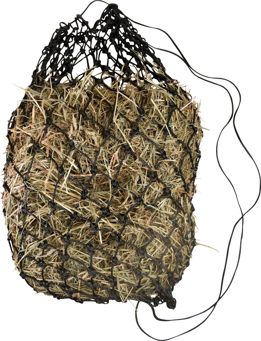 Gatsby Slow Feed Hay Net, Black, 40 in - Hay Bags & Nets