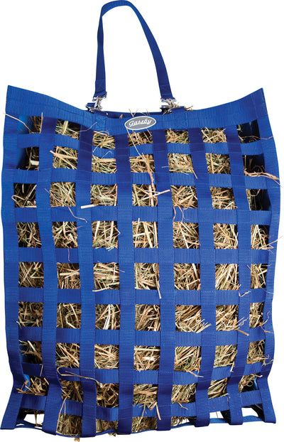 Gatsby All Natural Slow Hay Feeder, Royal Blue, 20x27x6.5 in - Hay Bags & Nets