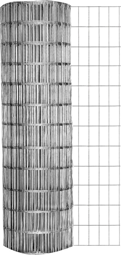 Garden Zone Welded Utility Fence 12.5 Gauge, 2x4x48 in x 100 ft - Welded Wire