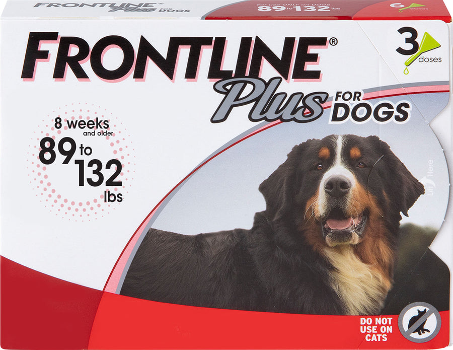 Frontline Plus for Dogs, 88-132 lb-3 pk - Topicals