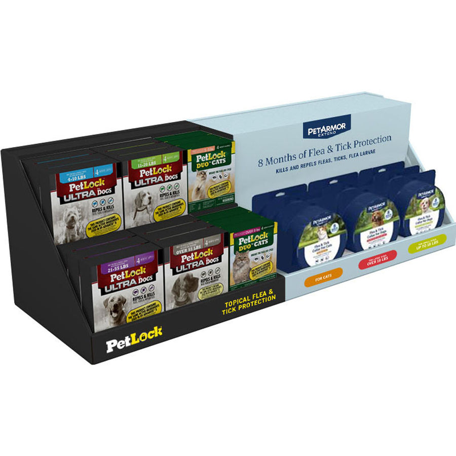 Petlock Ultra/Duo and Petarmor Extend F&t Display, 27 pc - Topicals