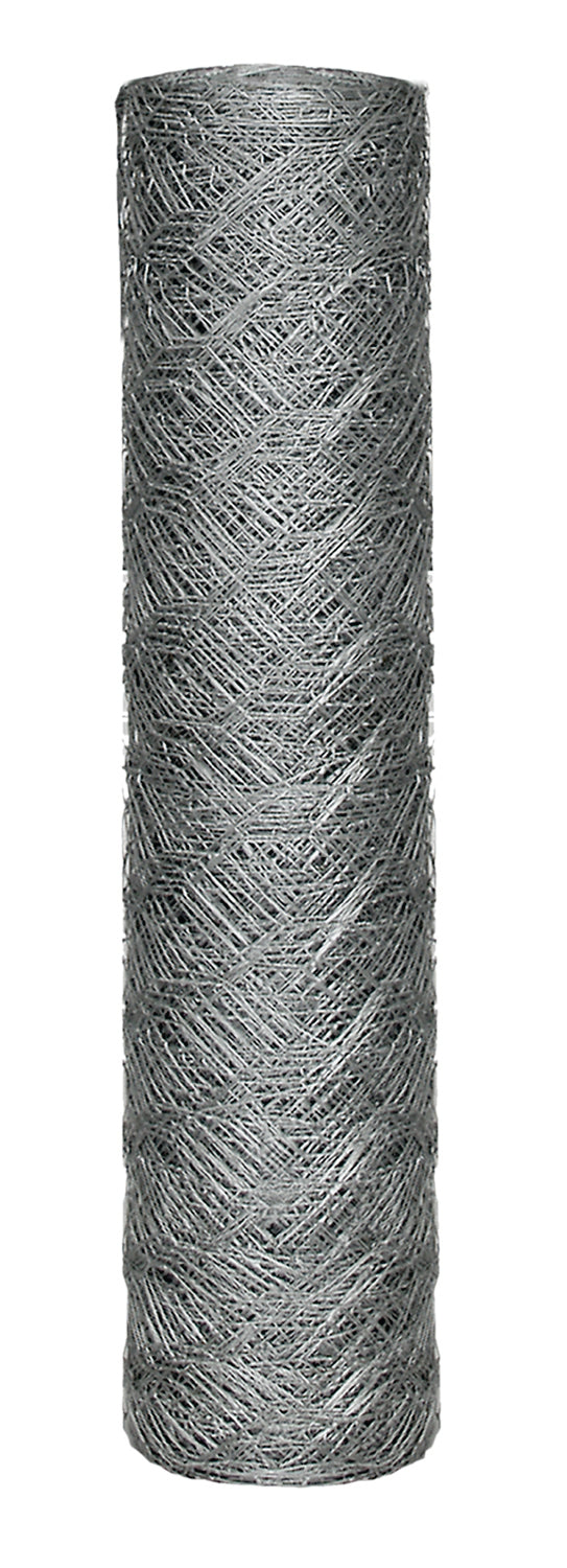 Garden Zone Galvanized Hex Netting, 2x24 in x 150 ft - Hex Netting 2 Inch