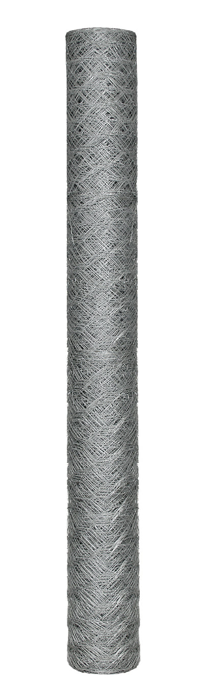 Garden Zone Galvanized Hex Netting, 2x48 in x 150 ft - Hex Netting 2 Inch