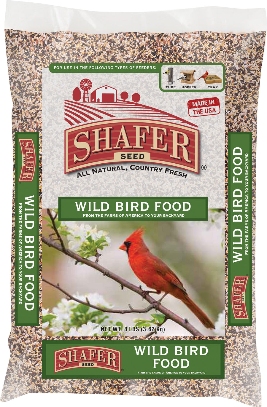 Shafer Wild Bird Food, 40 lb - Wild Bird Seed Mix-General
