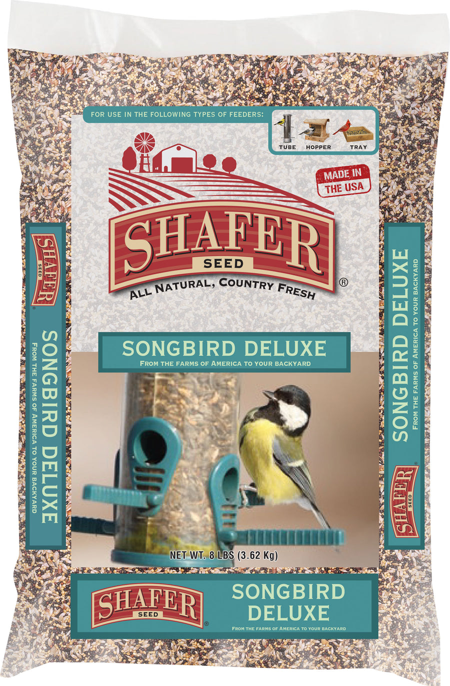 Shafer Songbird Deluxe, 20 lb - Wild Bird Seed Mix-General