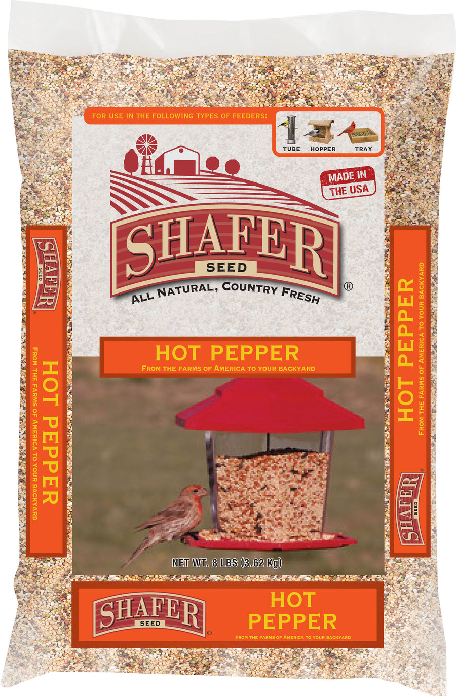 Shafer Hot Pepper, 15 lb - Wild Bird Seed Mix-General