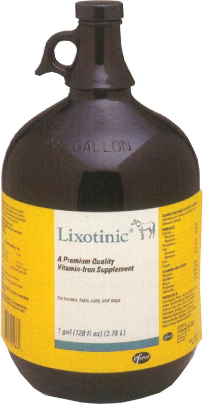 Zoetis Lixotinic Vitamin-Iron Supplement, 1 gal - Blood Builders/Energy