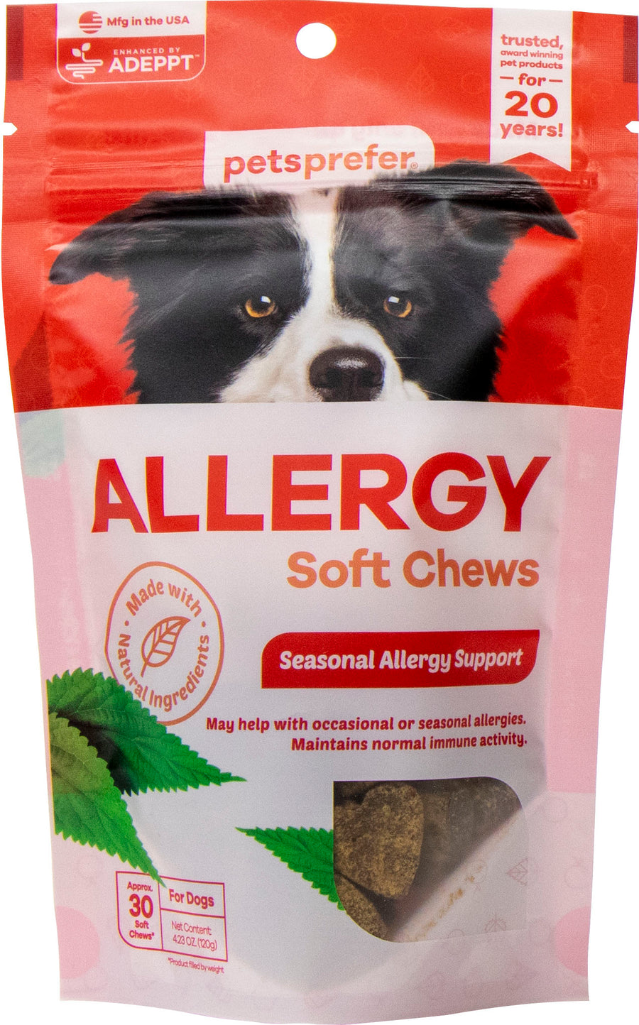 Pets Prefer Allergy Soft Chews for Dogs, 30 ct - Supplements