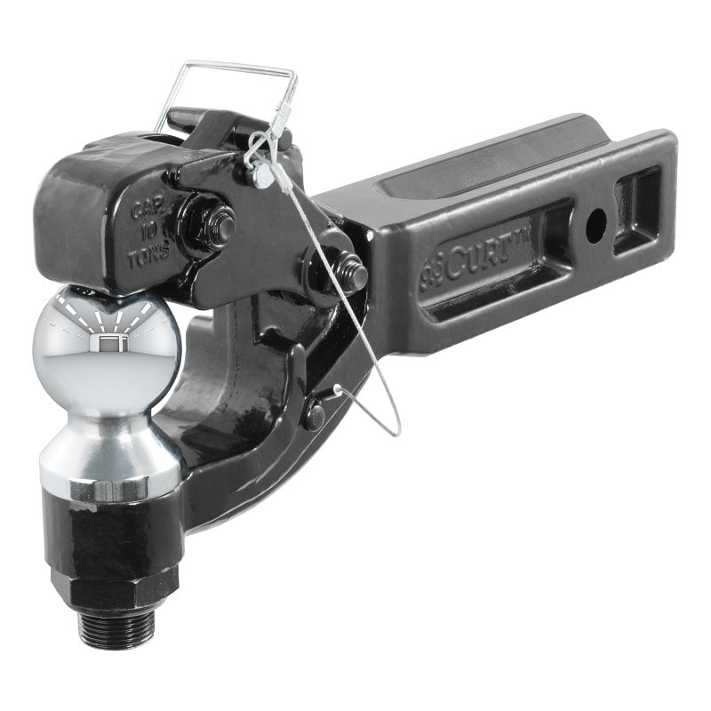 Curt 48012 Forged Receiver Mount Ball and Pintle Combination