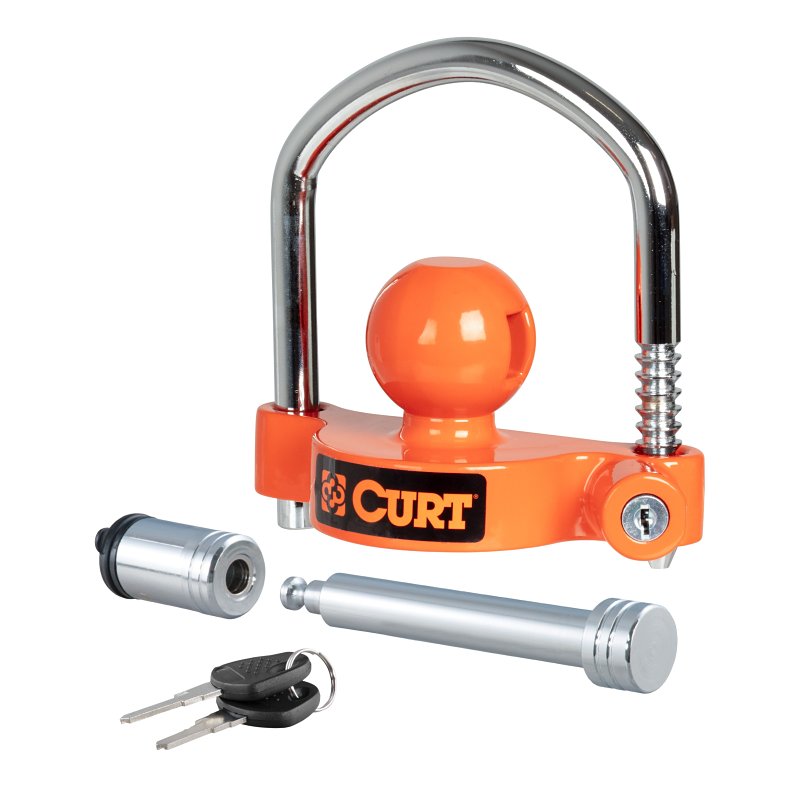Curt 23092 Hitch and Coupler Lock Set