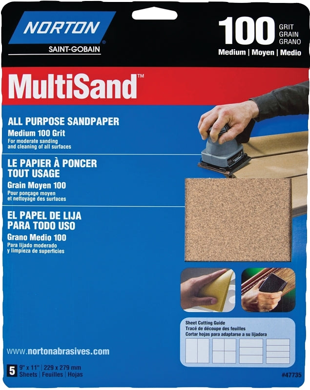 Norton MultiSand 07660747735 Abrasive Sheet