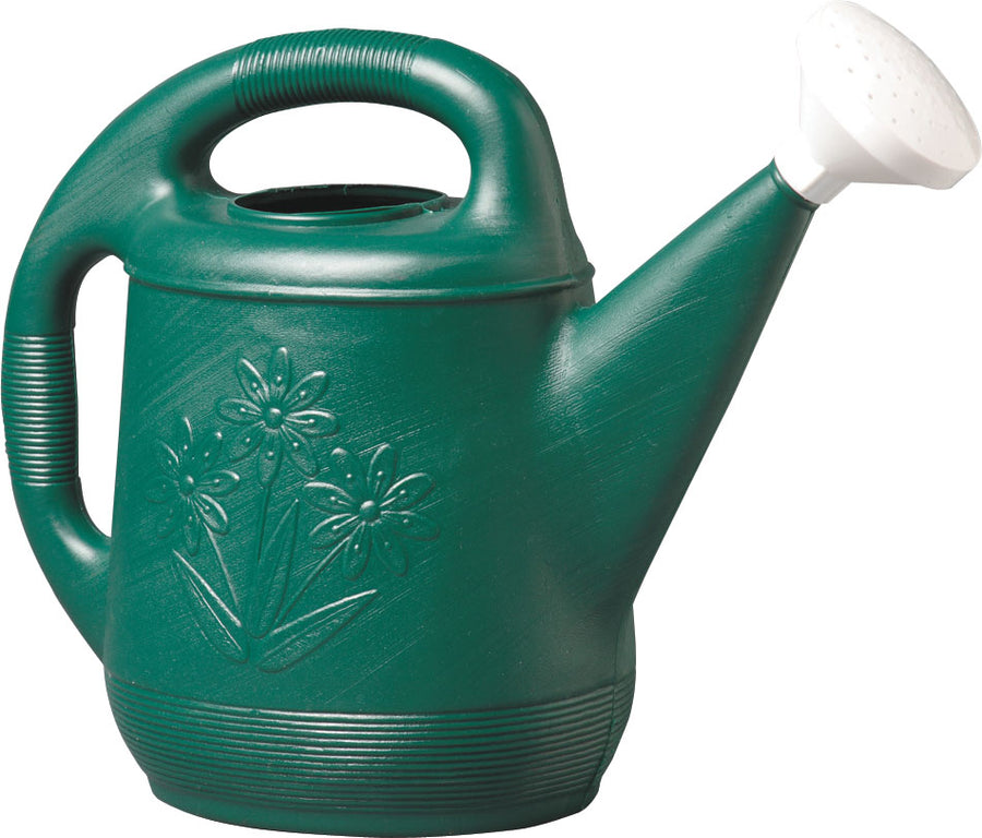 Novelty Plastic Watering Can, Green, 2 gal Cap - Watering Cans