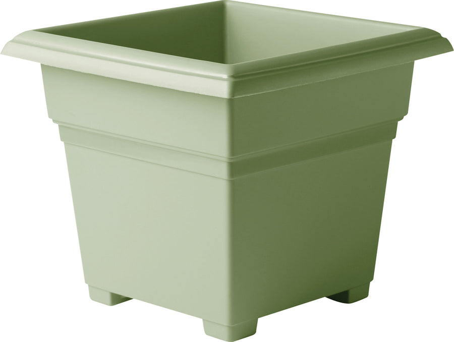 Novelty Countryside Tub Planter, Sage, 18 in - Flower Boxes