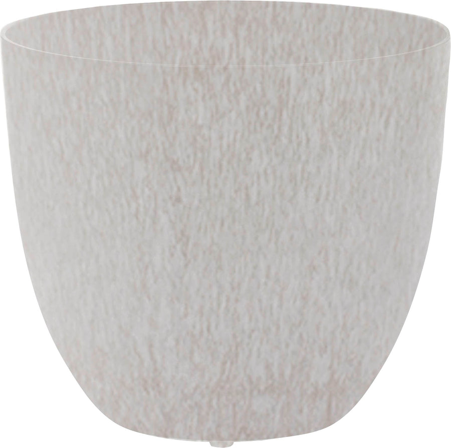 Novelty Artlumin Bola Round Planter, Bone, 11 in - Planters Decorative