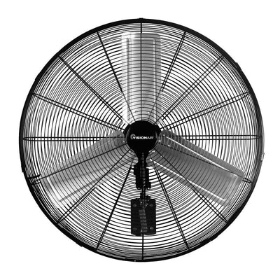 VisionAir 2VAFWLHVOC30 Heavy-Duty Oscillating High-Velocity Wall-Mount Fan