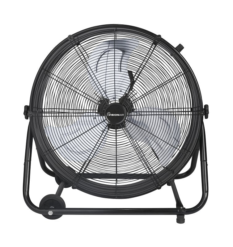 VisionAir 2VAFDRUM24 Heavy-Duty High-Velocity Tilting Drum Fan
