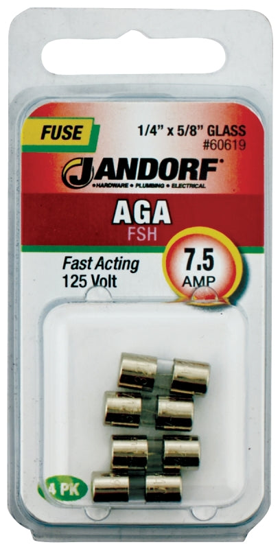 JANDORF AGA Series 60619 Fast Acting Fuse
