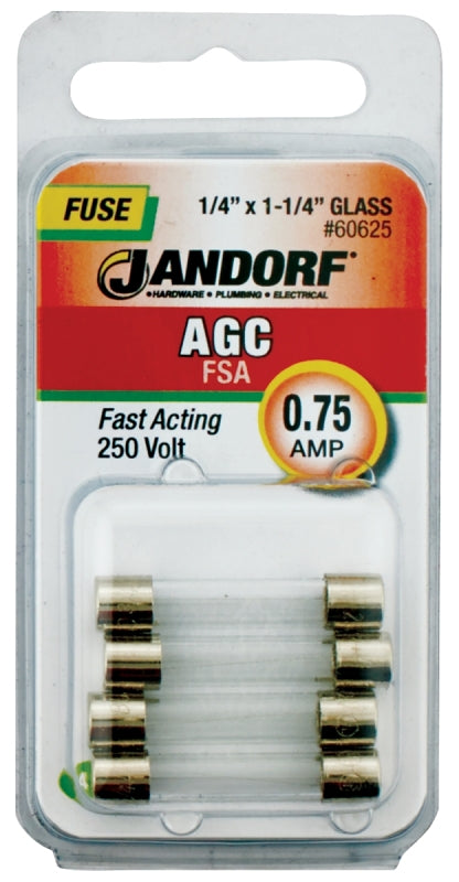 Jandorf 60625 Cartridge Fast Acting Fuse