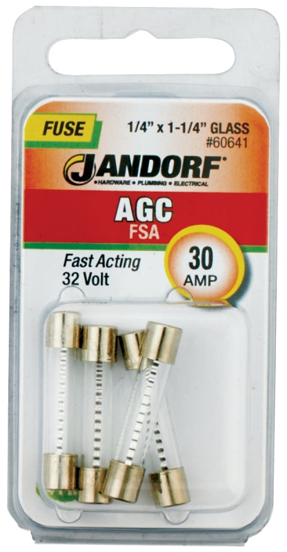 JANDORF AGC Series 60641 Fast Acting Fuse