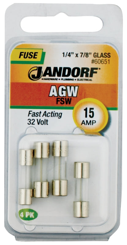 JANDORF AGW Series 60651 Fast Acting Fuse