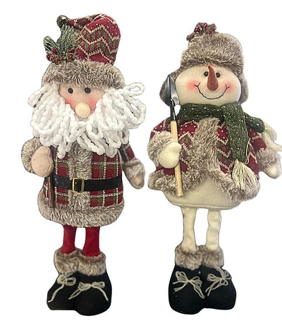 Santas Forest 48004 Standing Snowman/Santa FBRC