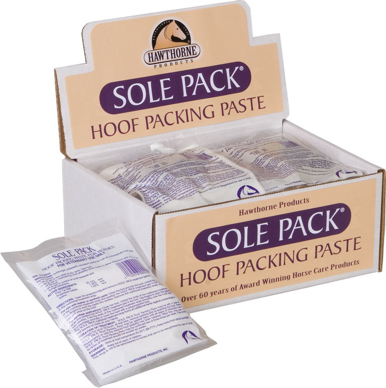 Hawthorne Sole Pack Medicated Hoof Packing Paste, 2 oz - Hoof Conditioners