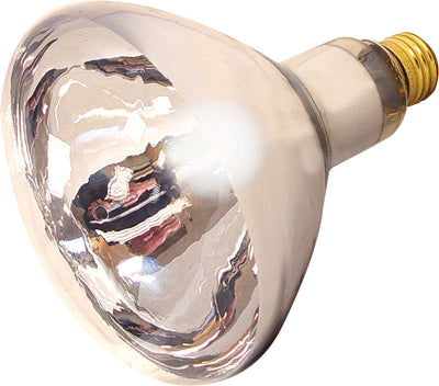 Satco Heat Lamp Bulb, White, 125 Watt - Lamps