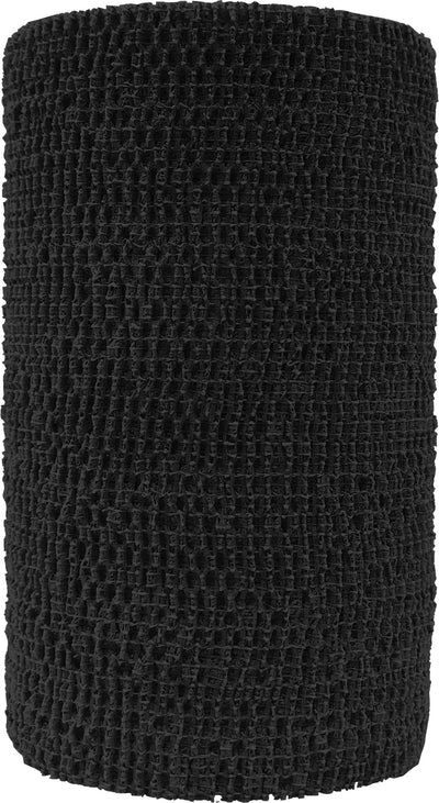 Powerflex Cohesive Bandage, Black, 4 in x 5 yd - Cohesive Bandages