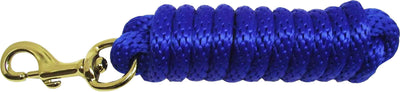 Hamilton Poly Lead W/Bolt Snap, Blue, 10 ft - Leads