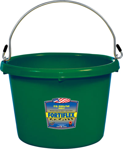 Fortiflex Utility Pail, Hunter, 8 qt - Bucket General