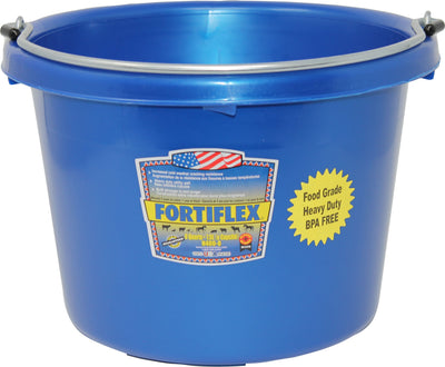Fortiflex Utility Pail, Midnight Blue, 8 qt - Bucket General