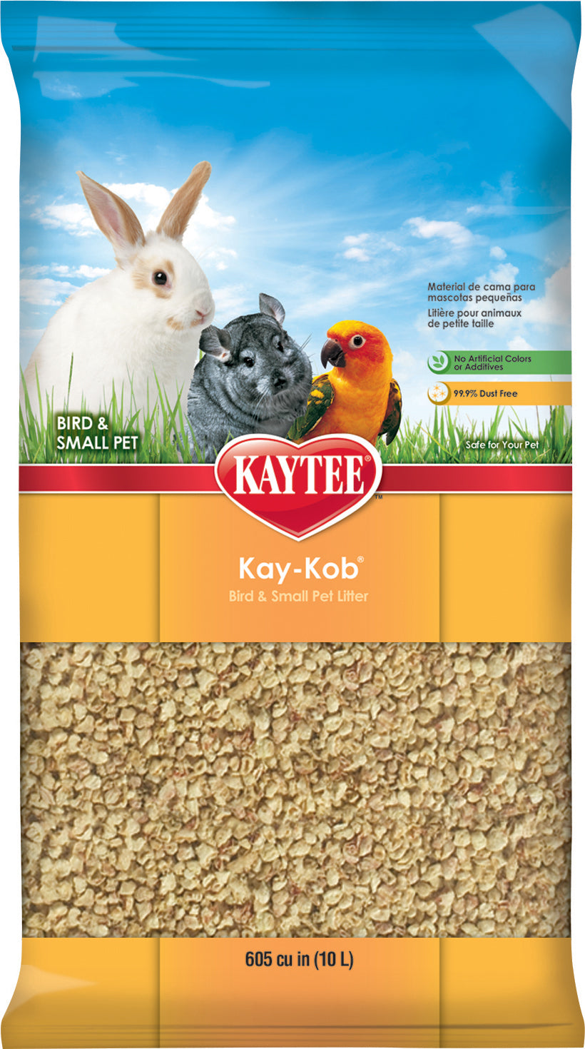 Kaytee Kay Kob Bedding, 8 lb - Corn Cob