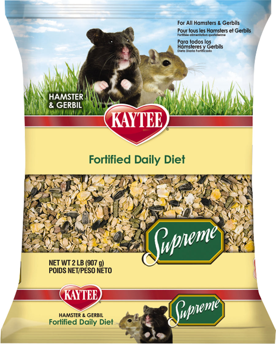 Kaytee Supreme Hamster/Gerbil Daily Diet, 2 lb