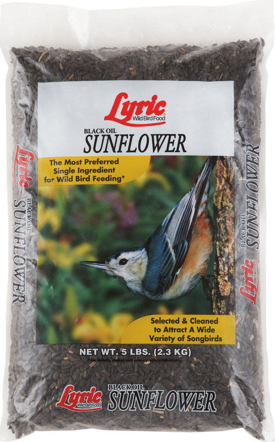 Lyric Black Oil Sunflower, 5 lb - Sunflower Oil