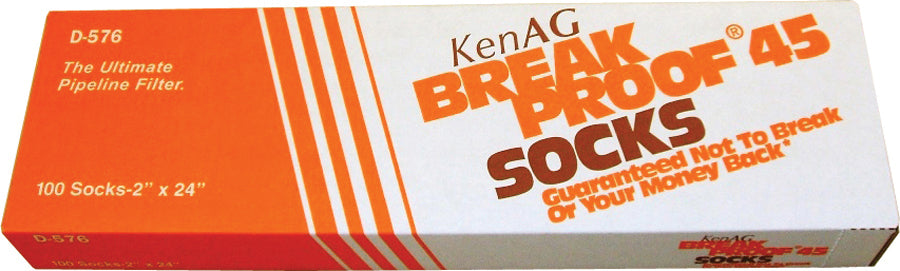 Ken Ag Breakproof Milking System Filtering Sock, Tan, 2x24 in - Milk Filters