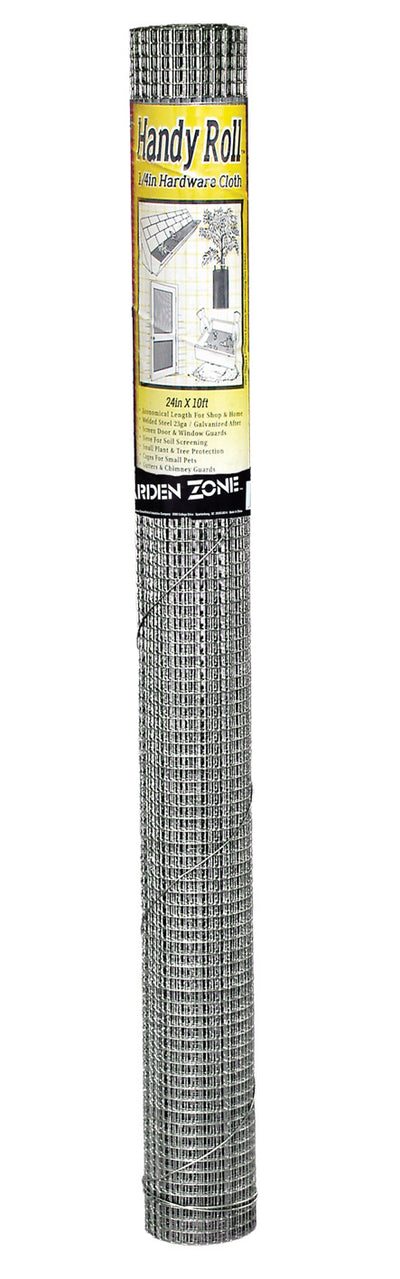 Garden Zone Hardware Cloth 1/4 Inch, 1/4x24 in x 10 ft