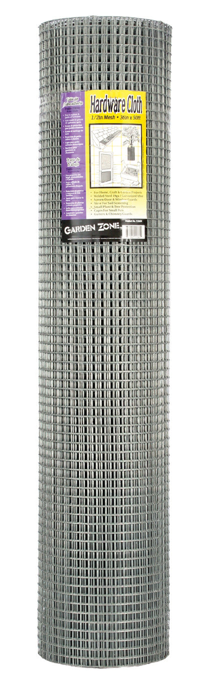 Garden Zone Hardware Cloth 1/2 Inch, 1/2x36 in x 50 ft