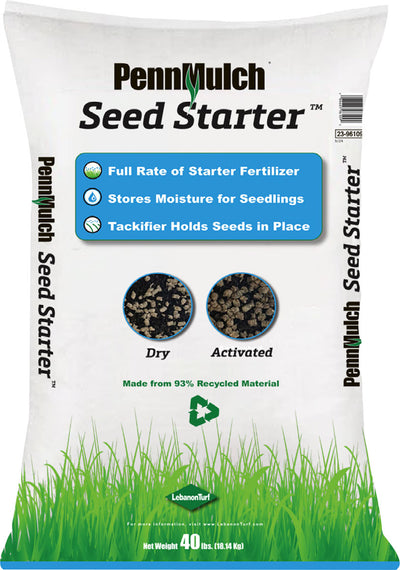 Penn Mulch Seed Accelerator, 40 lb - Granular Fertilizer