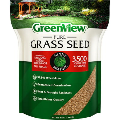 Greenview Pure Grass Seed Sunny Mixture, 7 lb