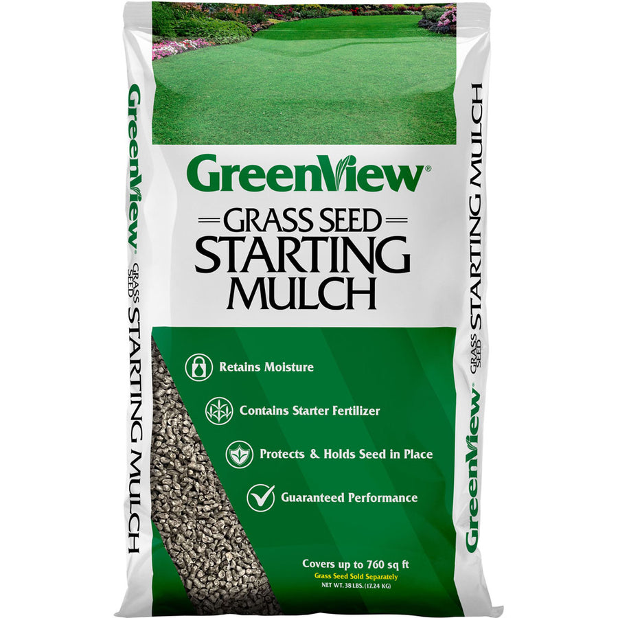 Greenview Grass Seed Starting Mulch, 760 sq ft - Granular Fertilizer