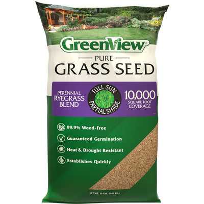 Fairway Formula Grass Seed Perennial Ryegrass Mix, 20 lb - Grass Seed Specialty