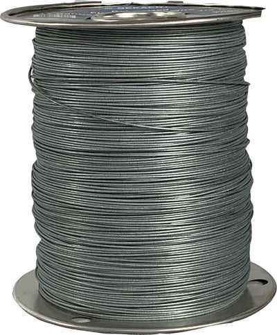 Bekaert Electric Fence Wire Galvanized, 17 ga-2640 ft - Smooth Wire